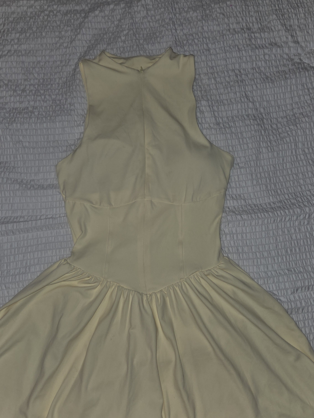 Women's Asymmetrical Yellow  Dress